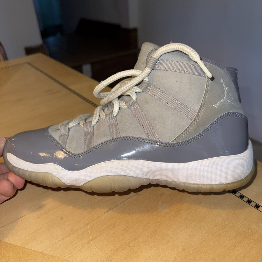 Size 7Y- GS Nike Air Jordan 11 Cool Grey 378038-005 RARE 2021 Women’s 8.5