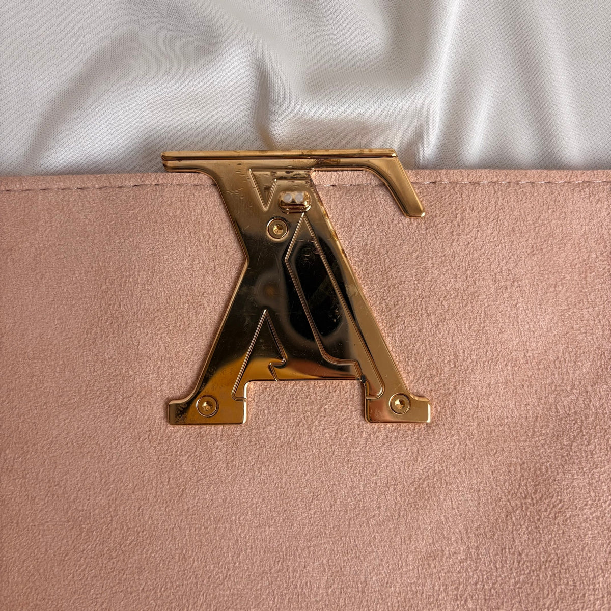 Louis Vuitton Volta Taurillon Coquelicot Red Leather Shoulder Bag