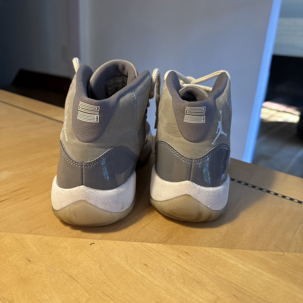 Size 7Y- GS Nike Air Jordan 11 Cool Grey 378038-005 RARE 2021 Women’s 8.5