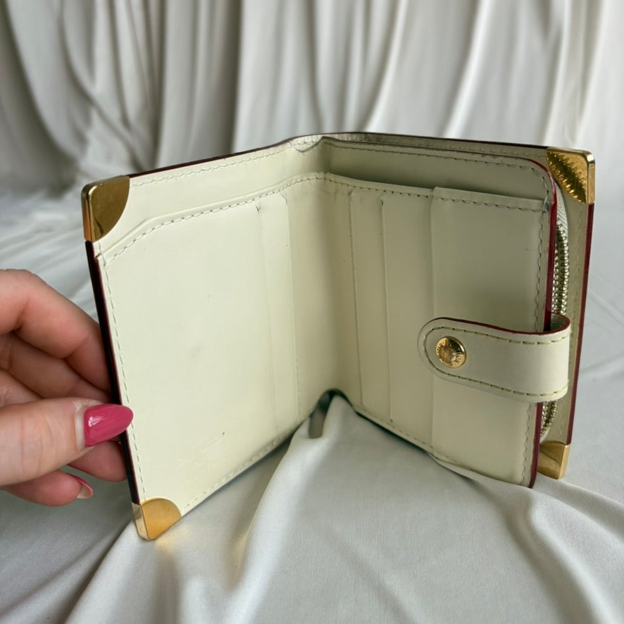 Louis Vuitton Suhali Leather Compact Zippy Wallet - Serial M12057
