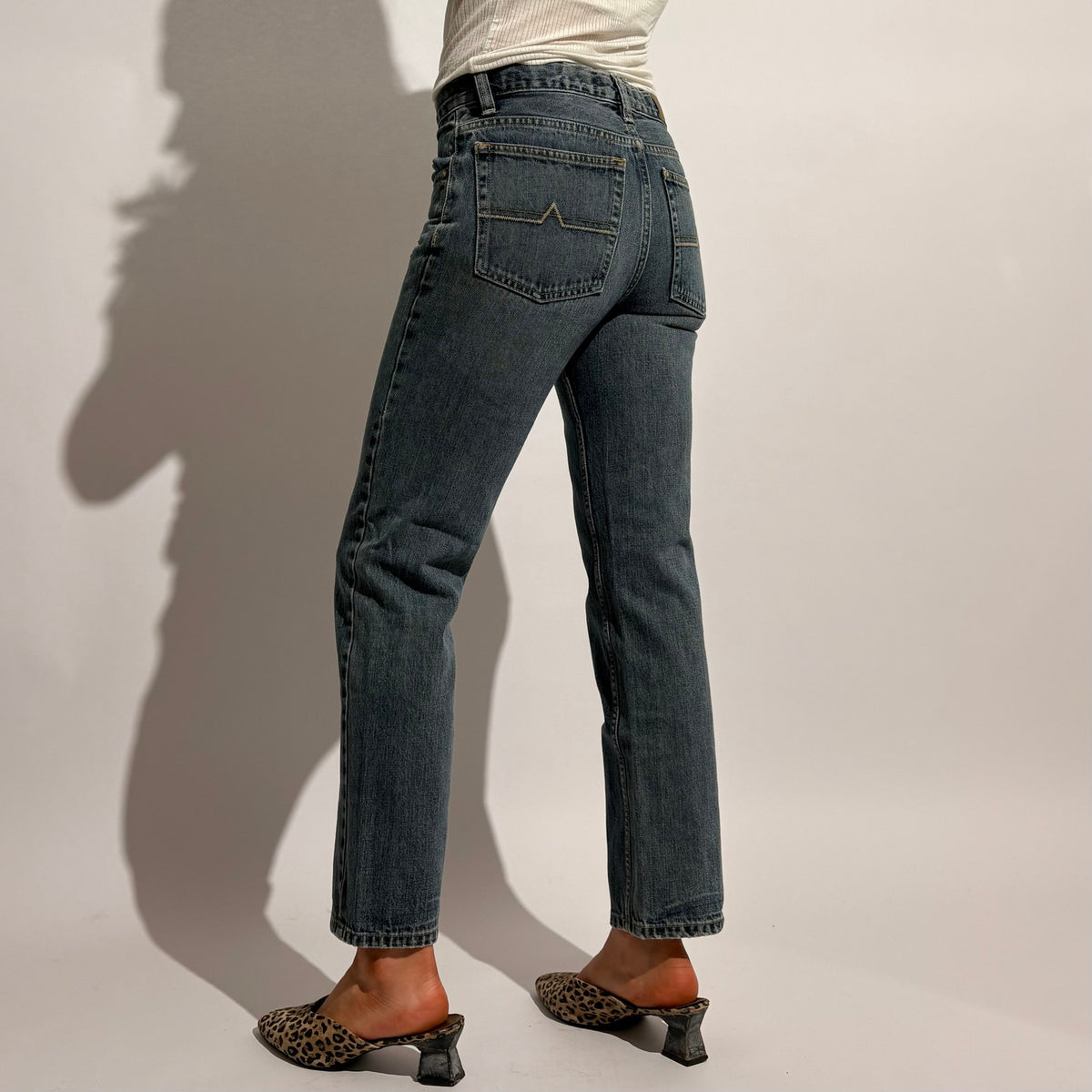 Urban Pipeline Cropped Denim Jeans - Size 4 Regular