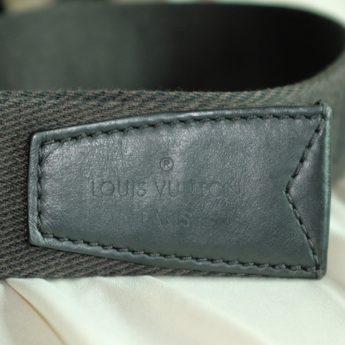 Louis Vuitton Aerogram Takeoff Sling Bag - Black Leather