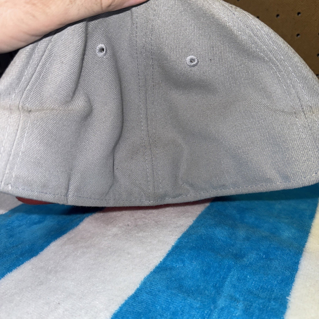 Gator Life New Era 59Fifty size 8 gray blue orange