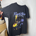Prince Shirt Purple Rain Black Short Sleeve Crew Neck Concert Shirt Band Tee L