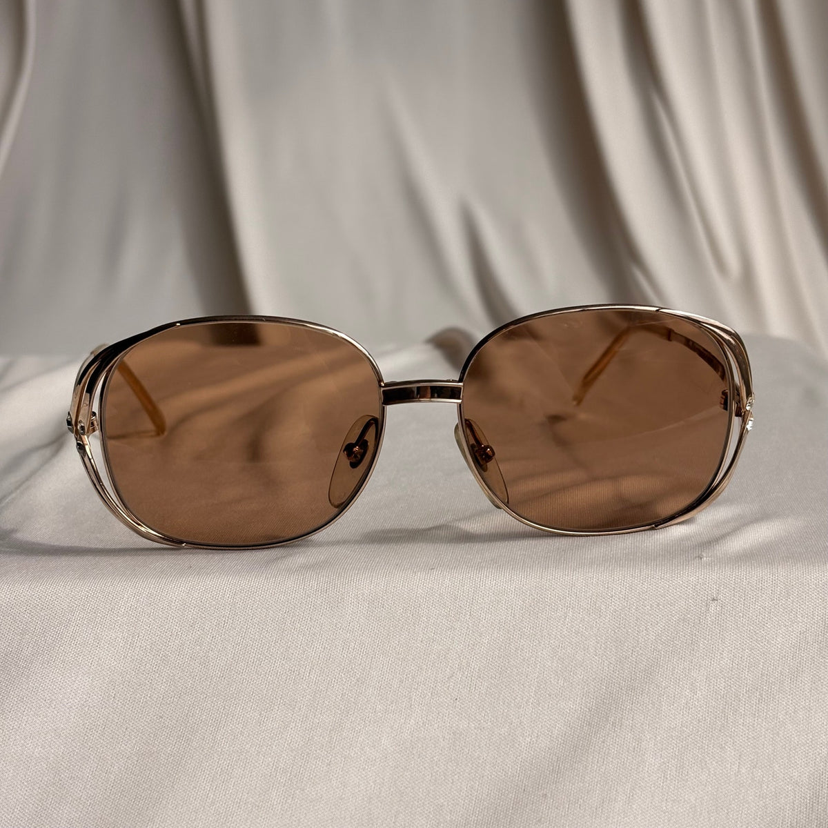 Vintage  Christian Dior 1970s/80s 2250 Sunglasses - Gold