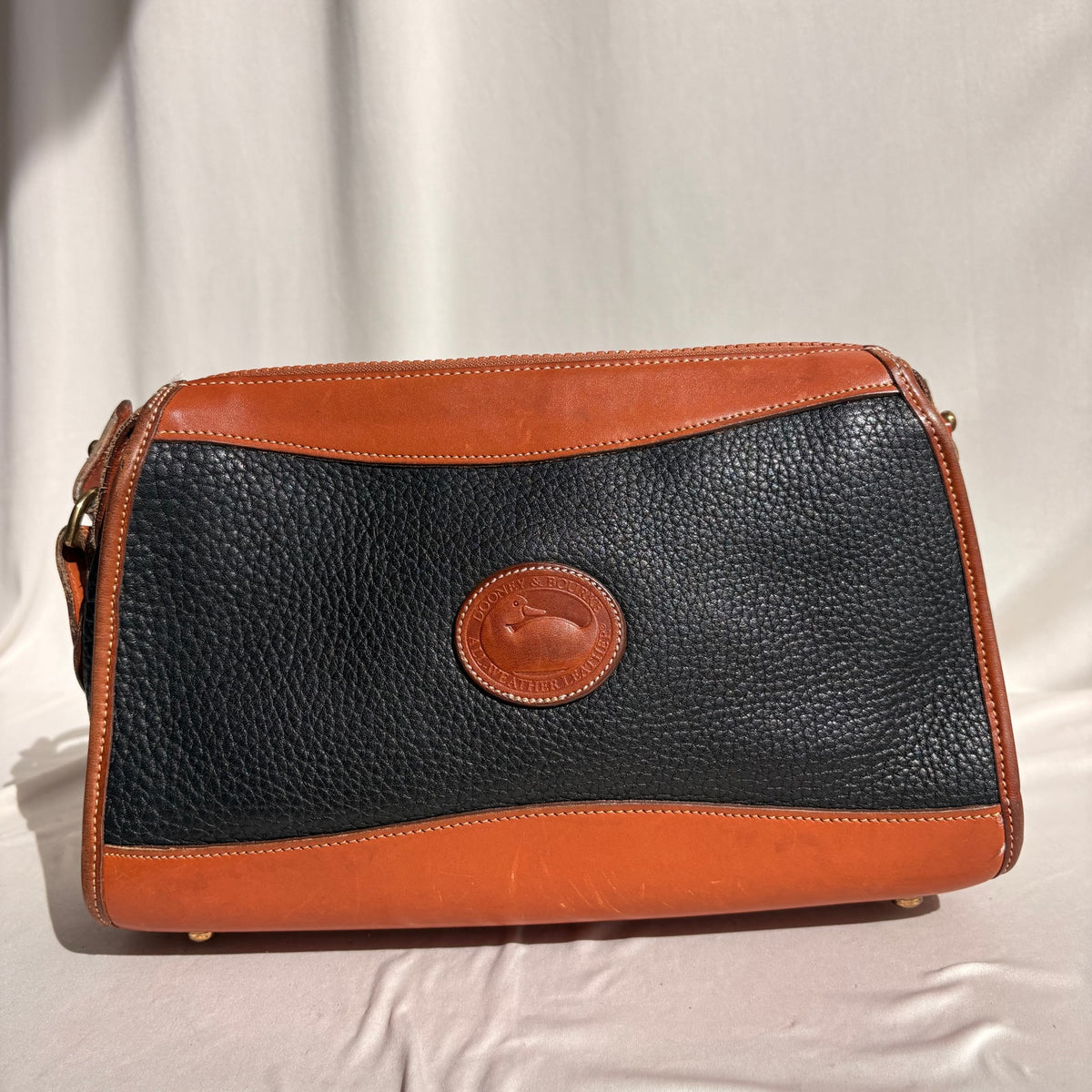Vintage Dooney & Bourke All-Weather Leather Crossbody Bag