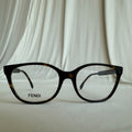 Fendi FE50059I Eyeglasses - Dark Havana Tortoiseshell, Made in Italy