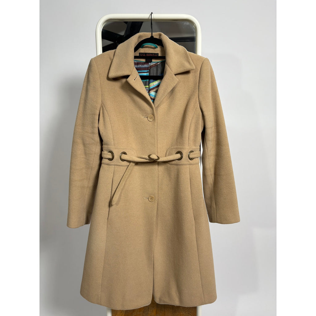 Via Spiga Wool/Cashmere Trench Coat - Size 6