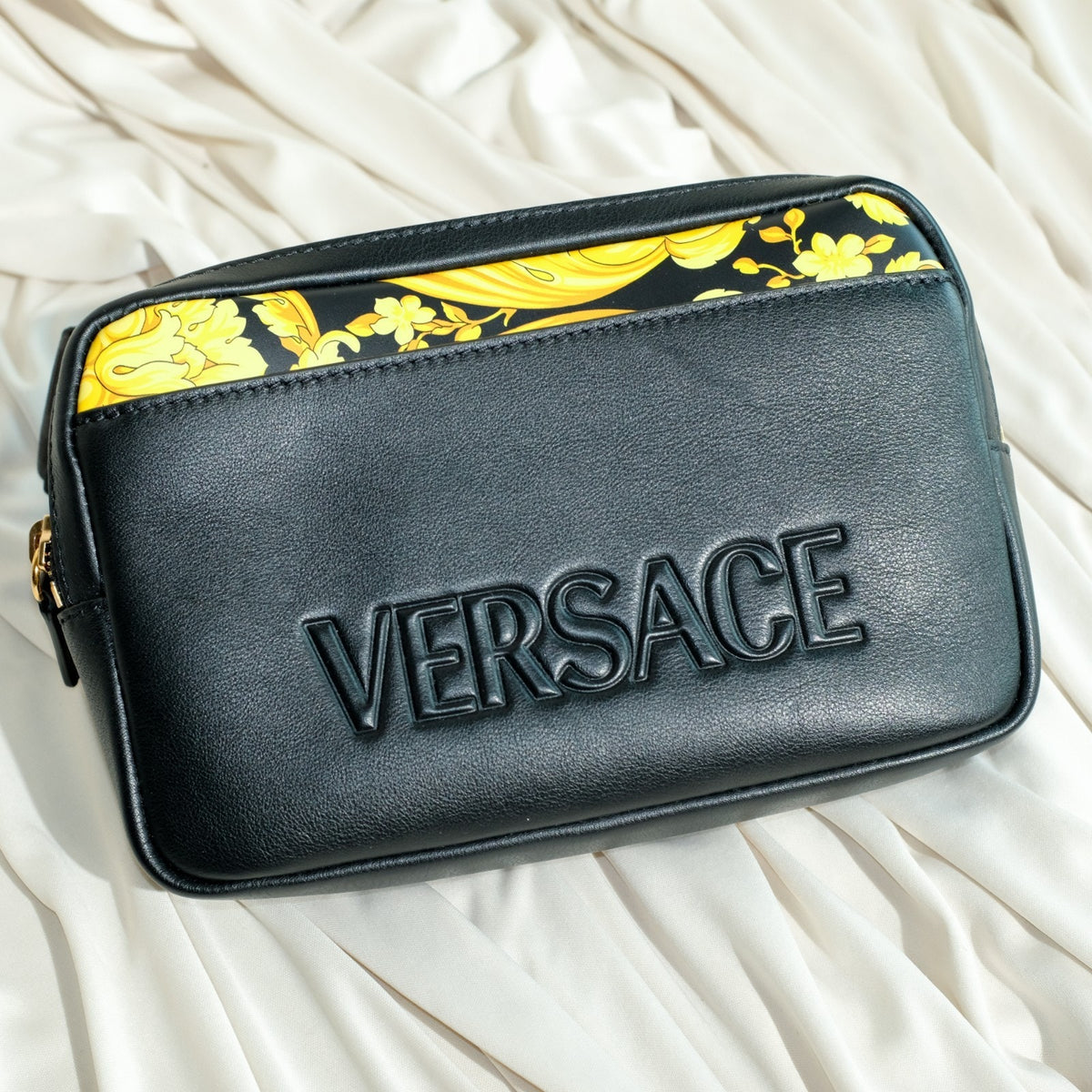 Versace Baroque Logo Belt Bag Unisex, New w/ Dustbag