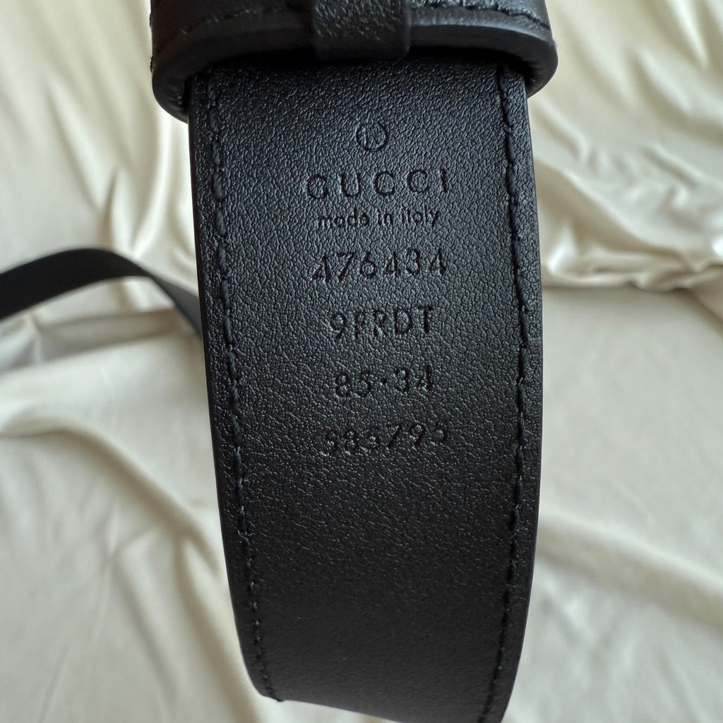 Gucci GG Marmont Matelassé Velvet Belt Bag - Black