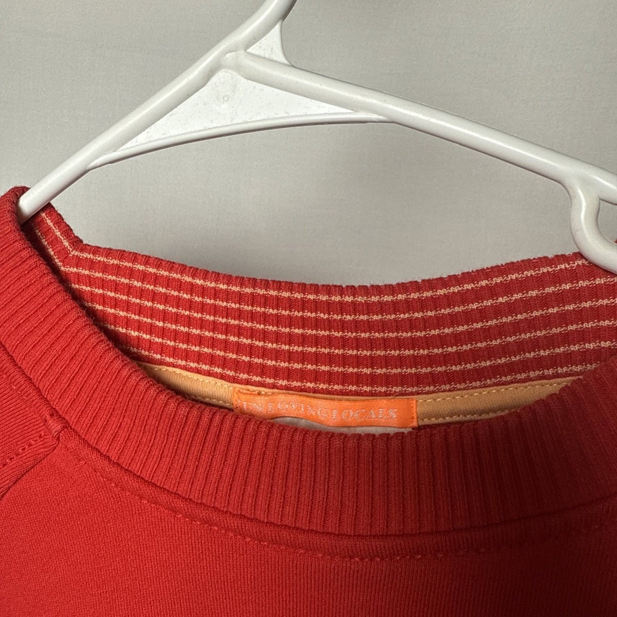 Scotch & Soda Sweater Mens Small Sweatshirt Relaxed Fit Red