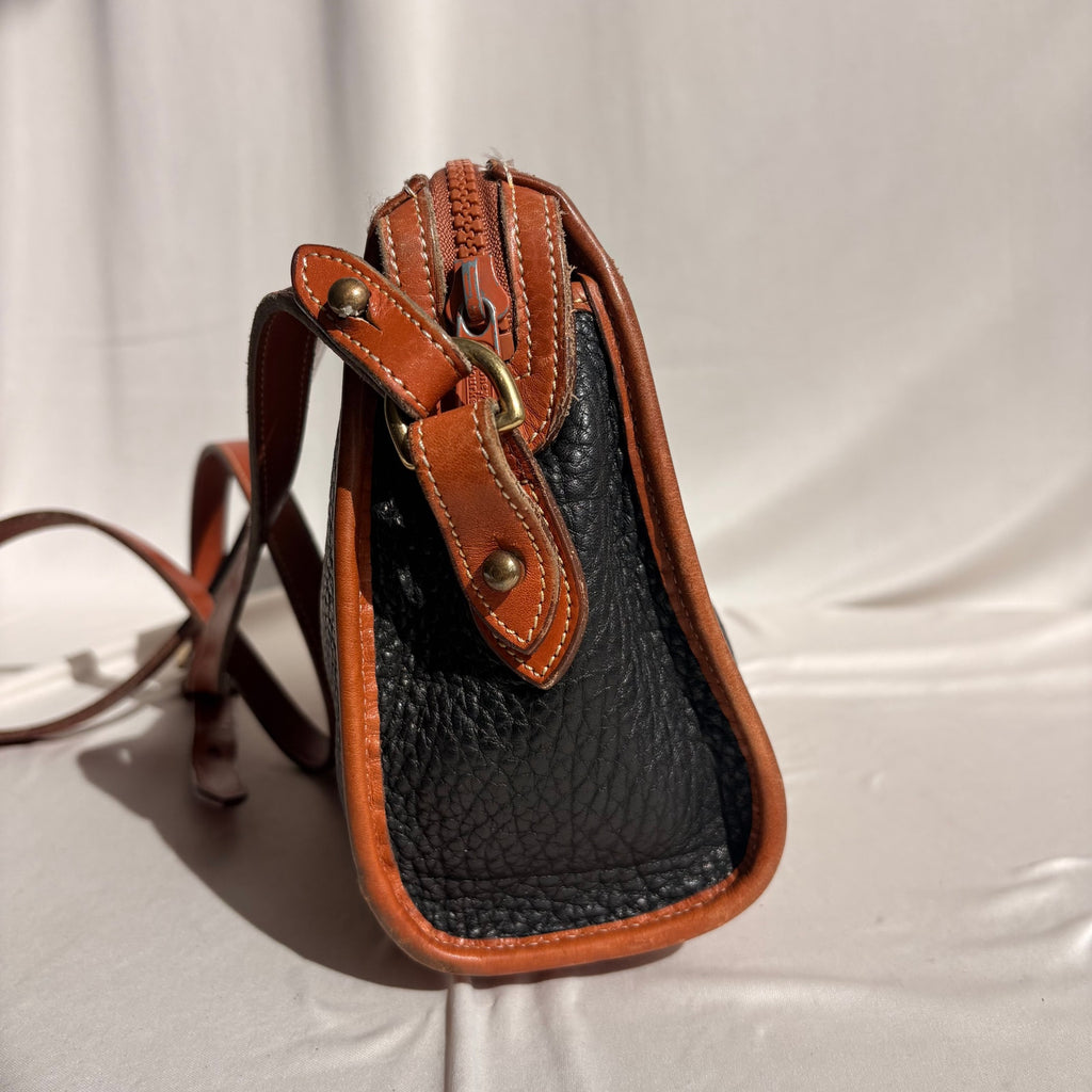 Vintage Dooney & Bourke All-Weather Leather Crossbody Bag