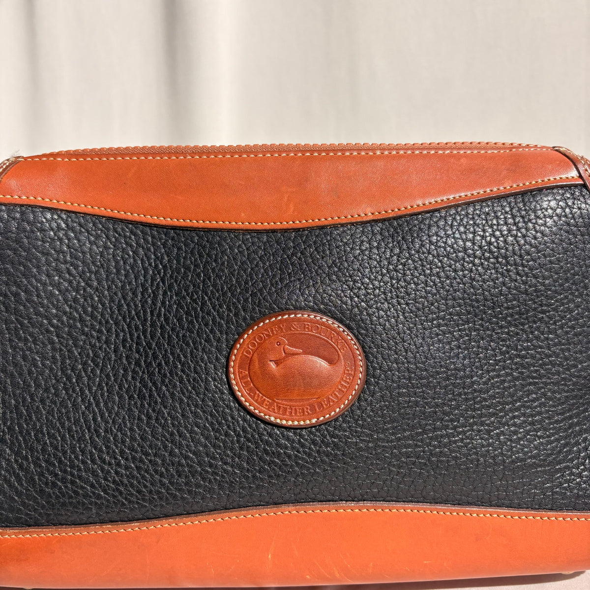 Vintage Dooney & Bourke All-Weather Leather Crossbody Bag