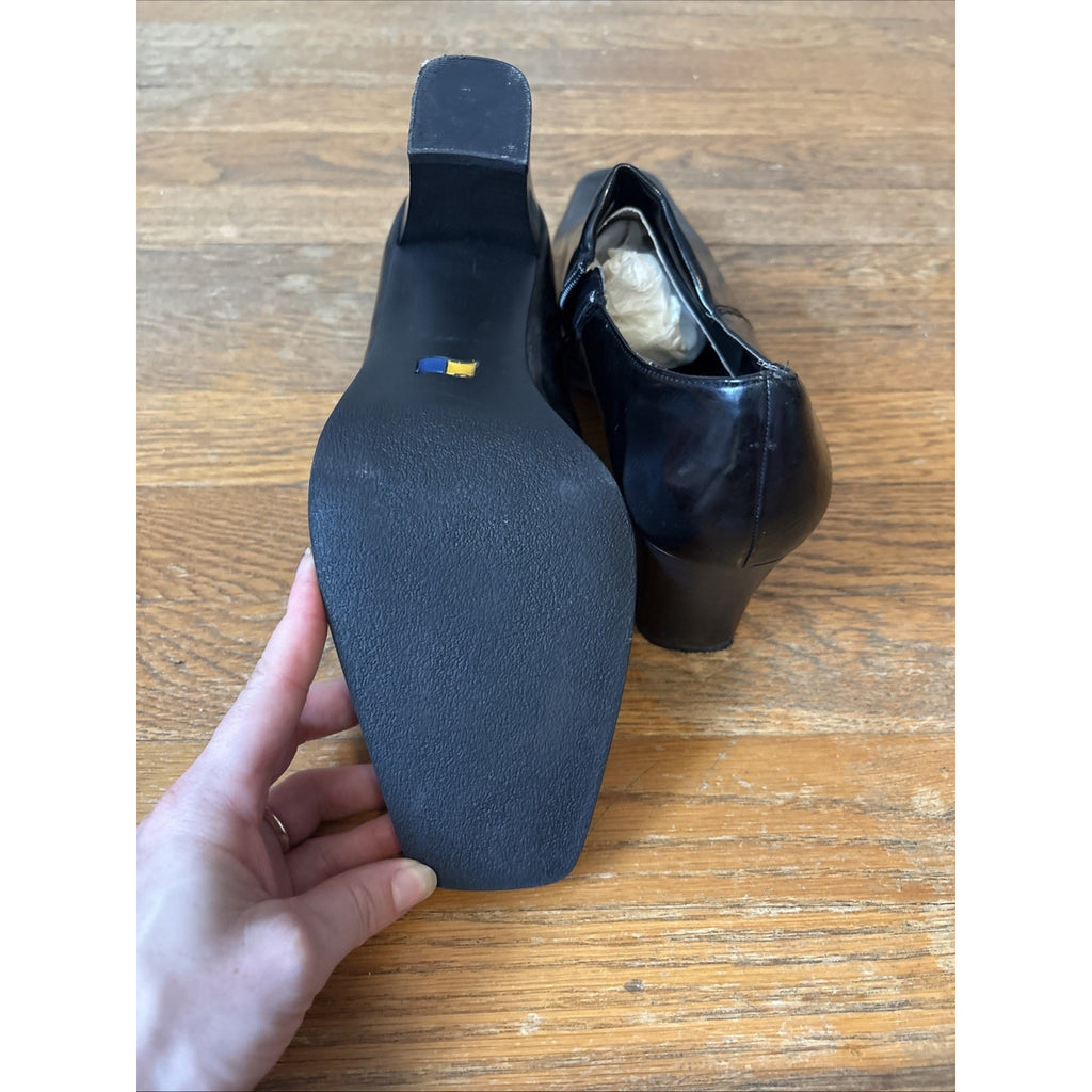 Black Women’s Heels Ankle Boots Women’s Size 11 | Cloud Walkers