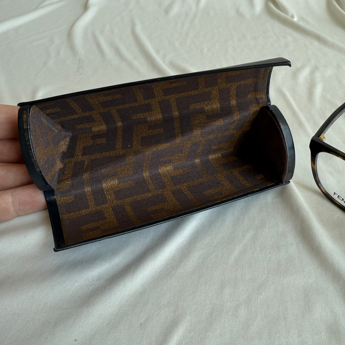 Fendi FE50059I Eyeglasses - Dark Havana Tortoiseshell, Made in Italy