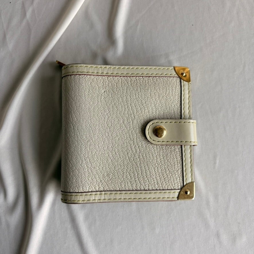 Louis Vuitton Suhali Leather Compact Zippy Wallet - Serial M12057