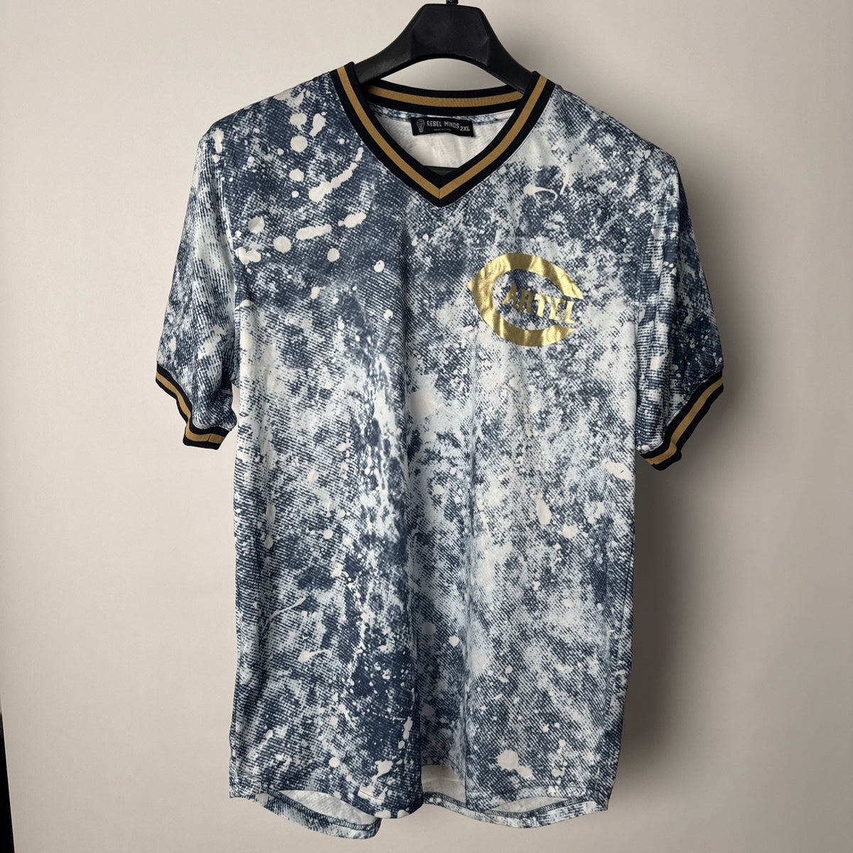 Cartel Jersey T-Shirt Rebel Minds The Cartel Baseball Jersey 2XL LIMITED Rare