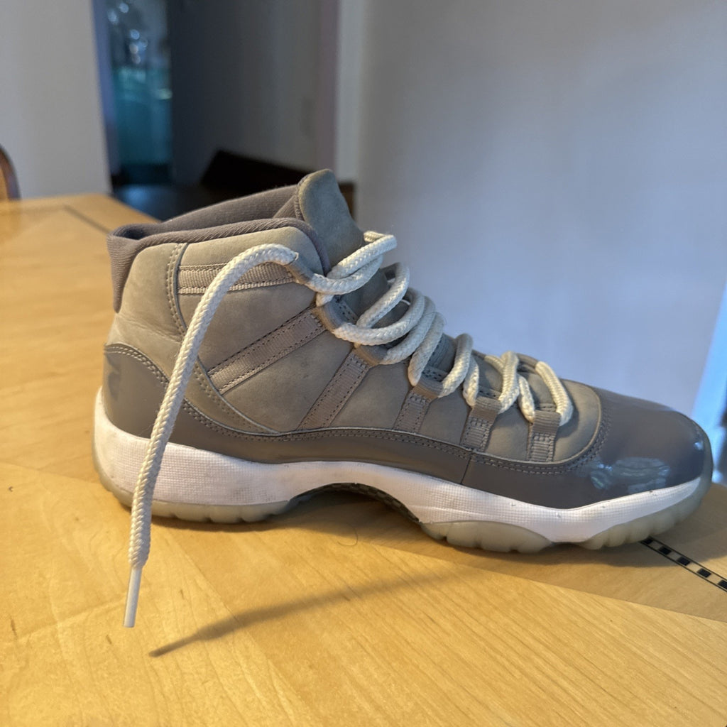 Size 7Y- GS Nike Air Jordan 11 Cool Grey 378038-005 RARE 2021 Women’s 8.5
