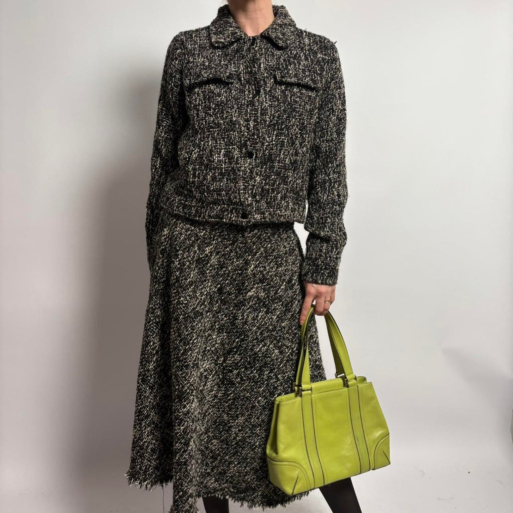 Jason wu textured tweed blazer