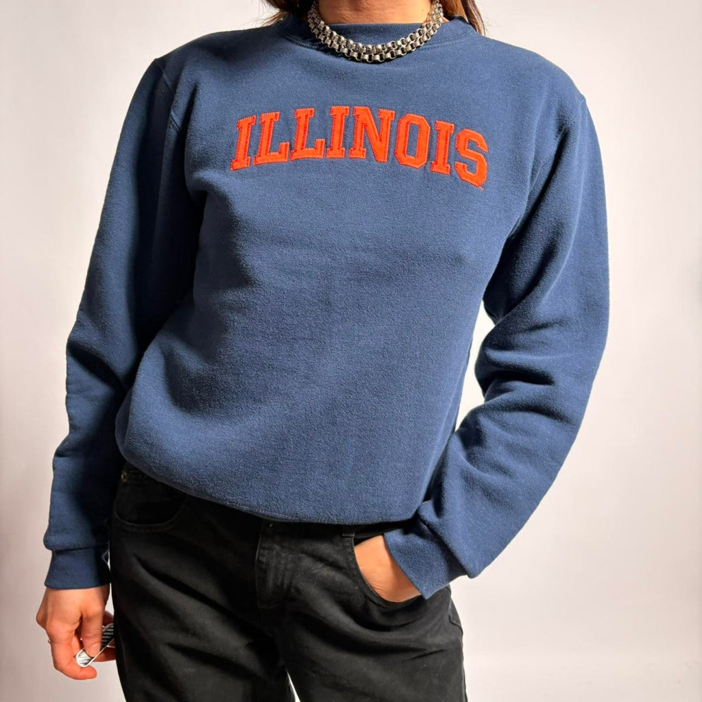 Vintage Made in USA Illinois Crewneck - Size Small