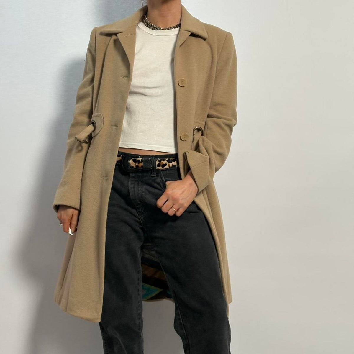 Via Spiga Wool/Cashmere Trench Coat - Size 6