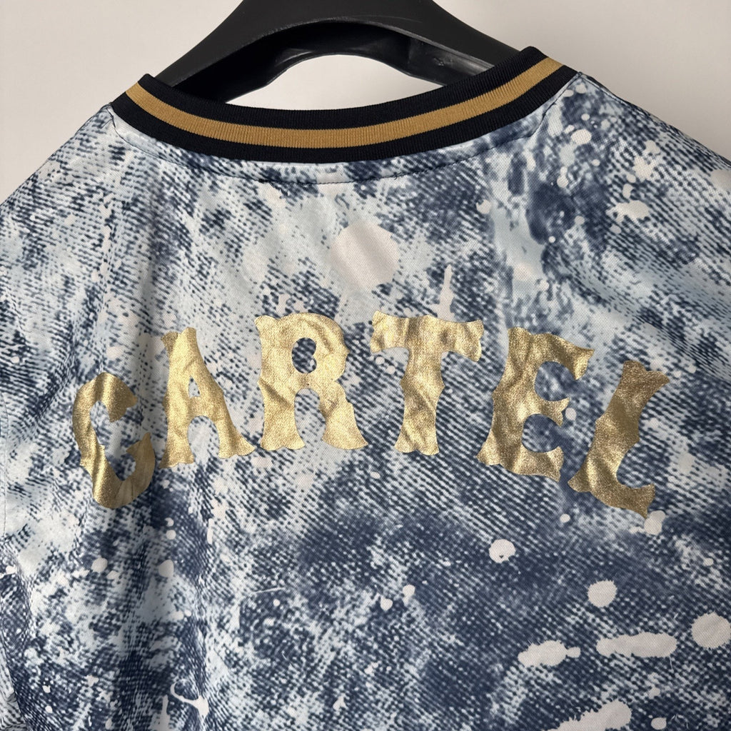 Cartel Jersey T-Shirt Rebel Minds The Cartel Baseball Jersey 2XL LIMITED Rare