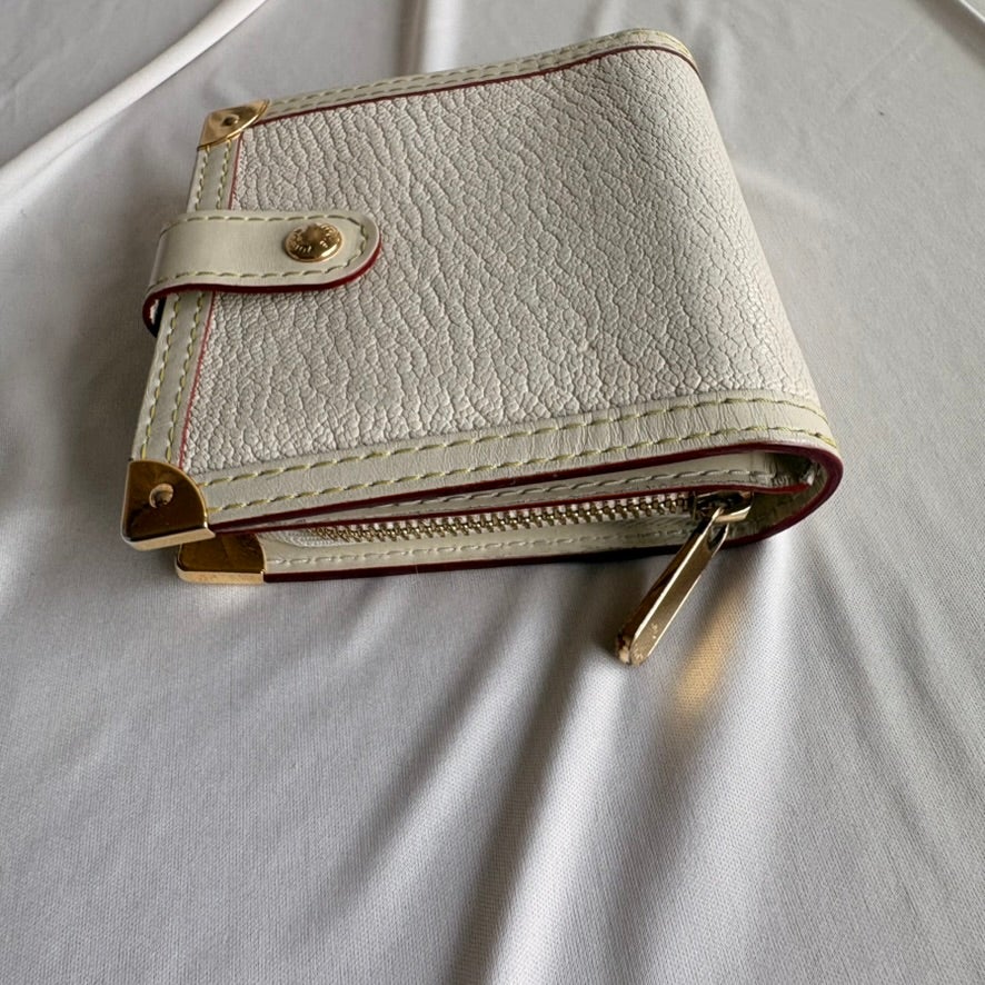 Louis Vuitton Suhali Leather Compact Zippy Wallet - Serial M12057
