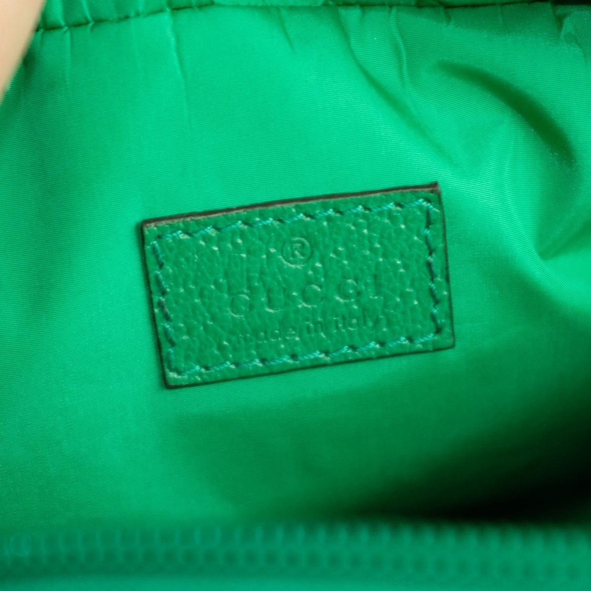 Gucci GG Crystal Mini Crossbody - Green Canvas