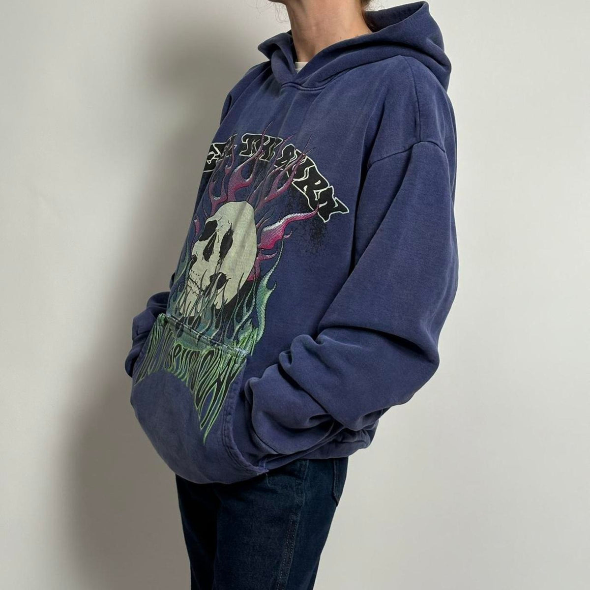 Dietstartsmonday "Feel The Burn" Hoodie - Blue - Men's L