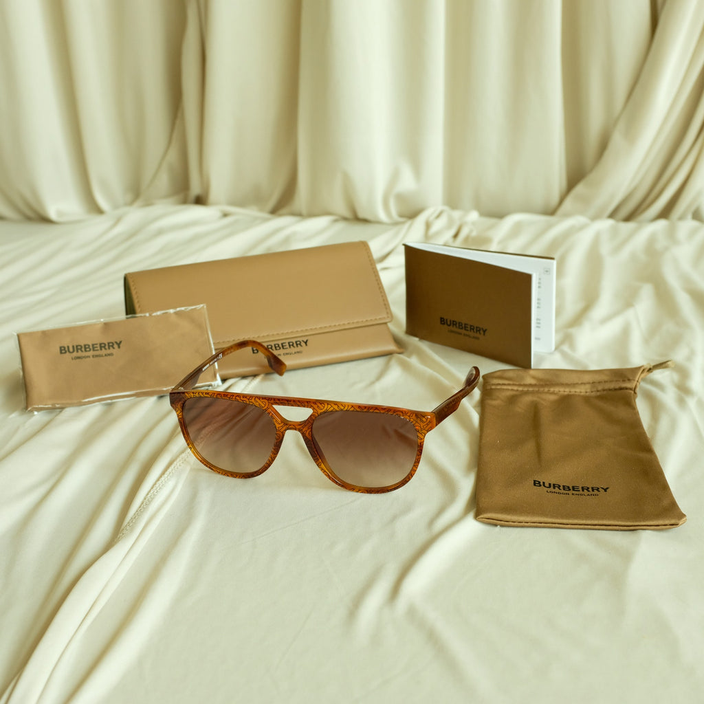 Burberry Square Sunglasses - Havana/Brown Gradient