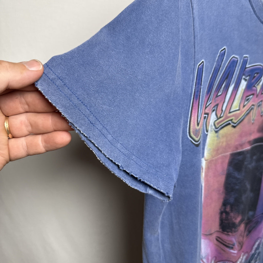 VALABASAS “SPEED DEMON” VINTAGE DARK BLUE TEE Men’s Small
