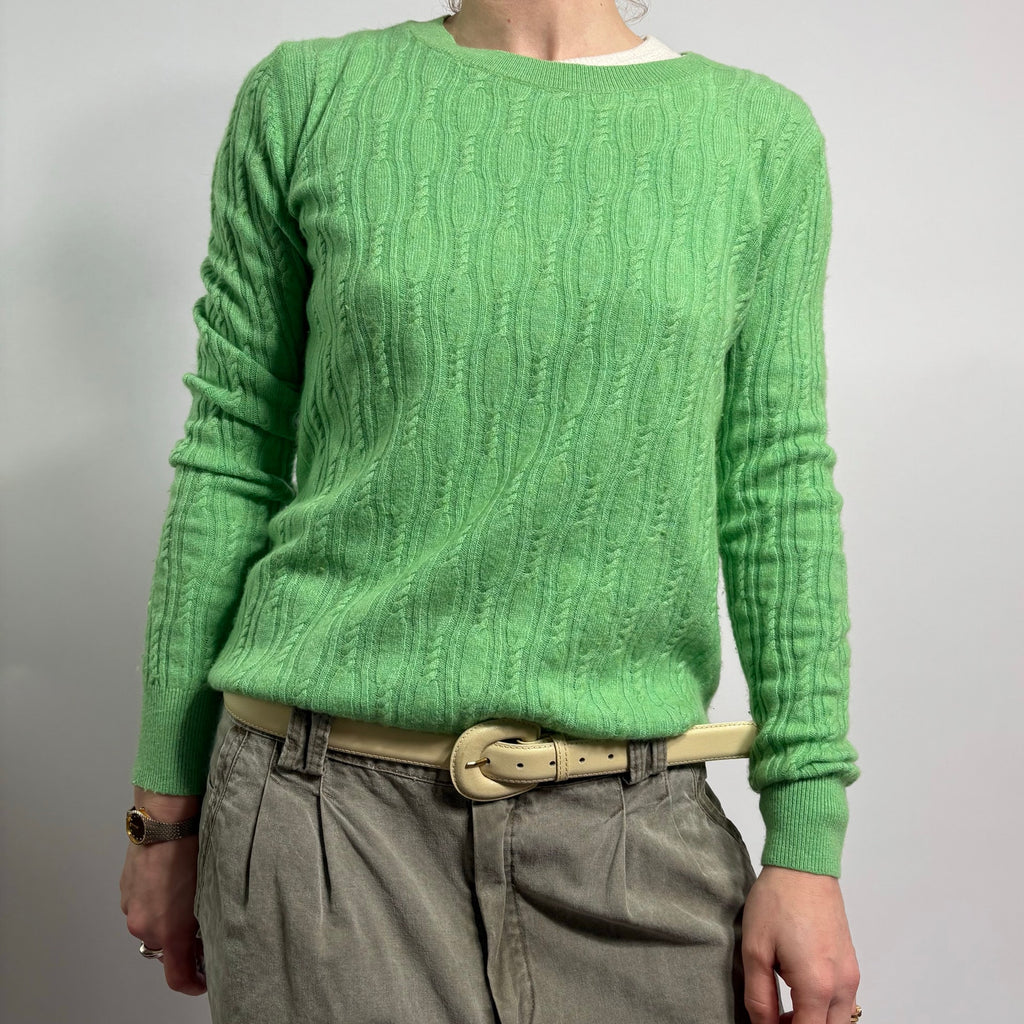 Banana Republic Filicci Lime Green Sweater - Size Medium
