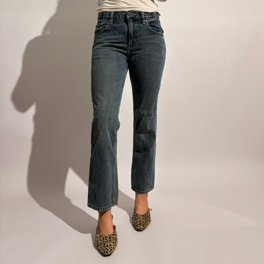 Urban Pipeline Cropped Denim Jeans - Size 4 Regular
