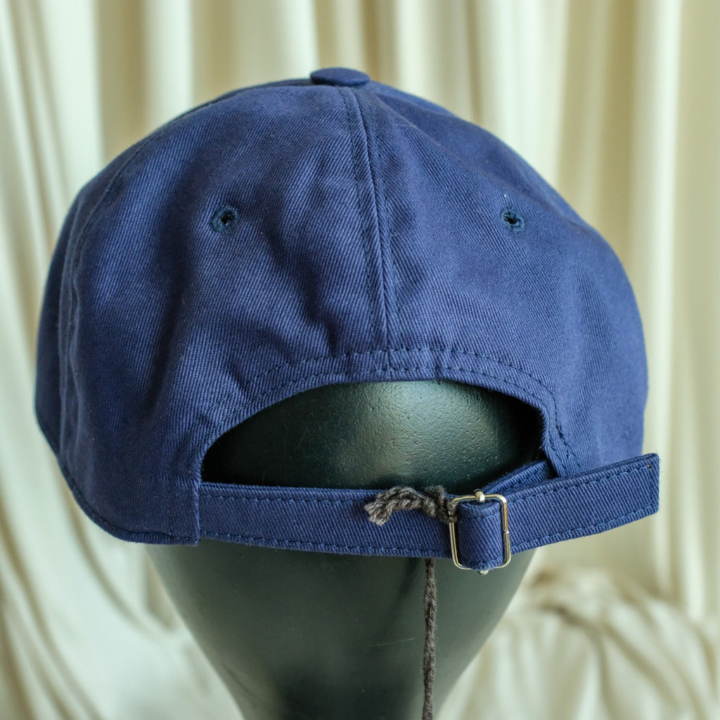 Valentino Garavani Logo Blue Baseball Cap - Blue Cotton Canvas
