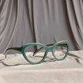 Prada VPR 25R Cat-Eye Eyeglasses - Mint Green, Sage
