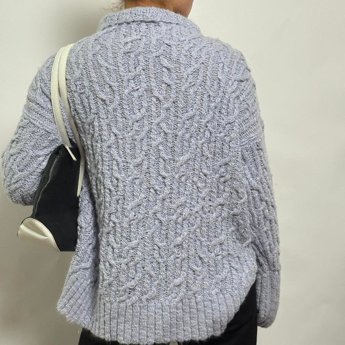 Lou & Grey Light Blue Turtleneck Sweater - XL