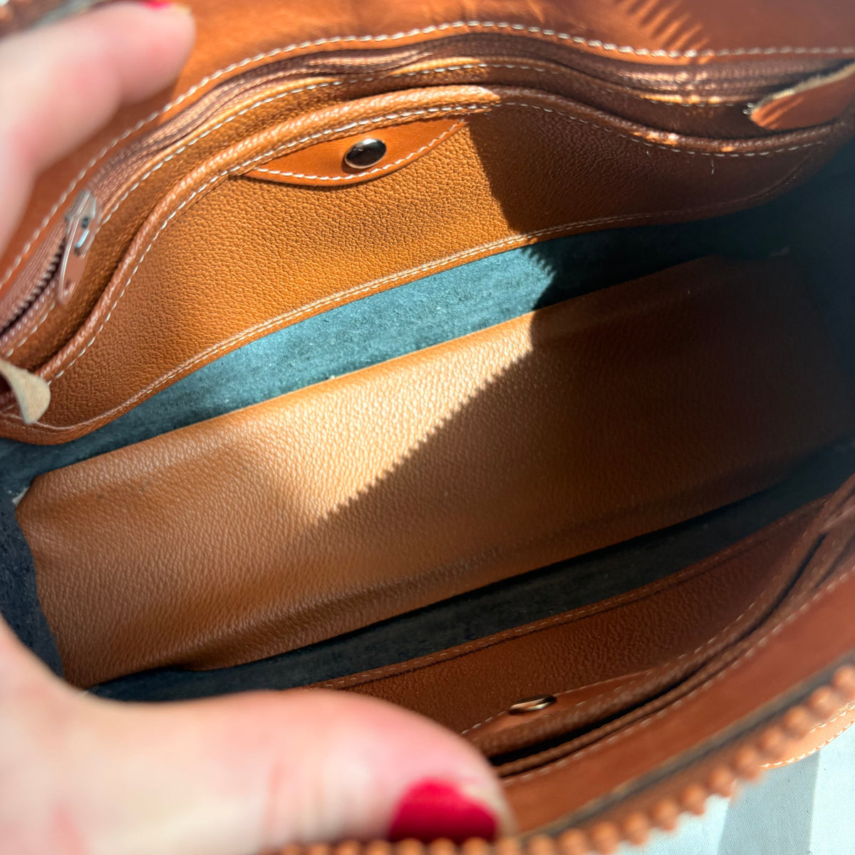 Vintage Dooney & Bourke All-Weather Leather Crossbody Bag