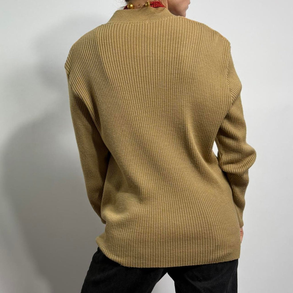 P.A.T Origional Fashion-Korean Cotton-Blend Cardigan - M