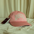 Gucci Star Embroidery Baseball Hat - Pink Canvas