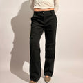 Vintage Chico's Black Low Rise Cargo Pants - Size 0