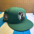 New Era 59Fifty Boston Celtics Fitted Cap Green NBA Basketball 17 Championships
