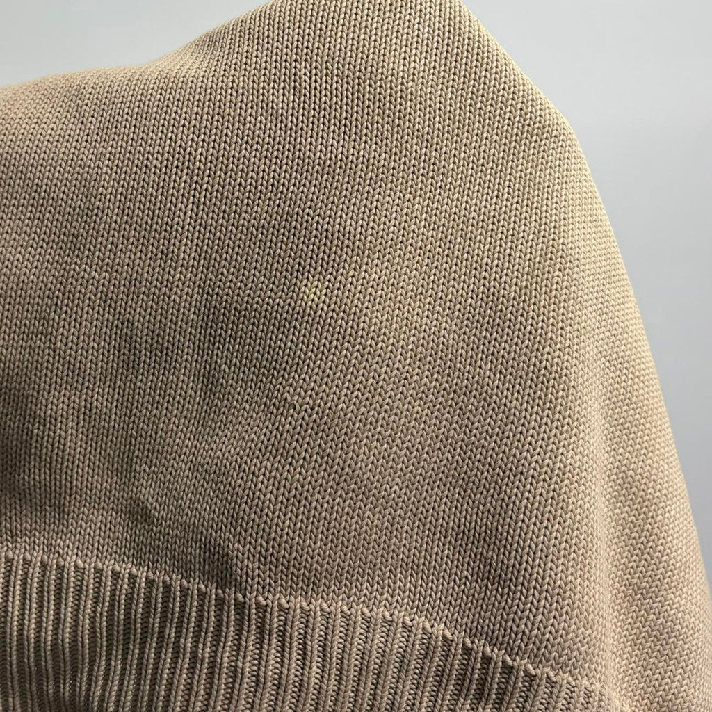 Pringle of Scotland Cotton Jumper - Tan, Size Medium