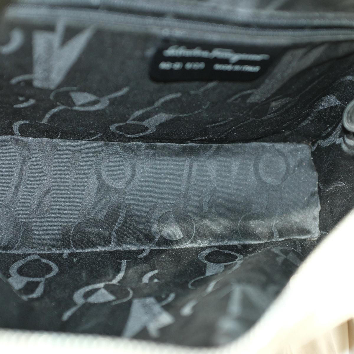 Salvatore Ferragamo Gradient Gray Tote - Structured Leather, Gancini Hardware