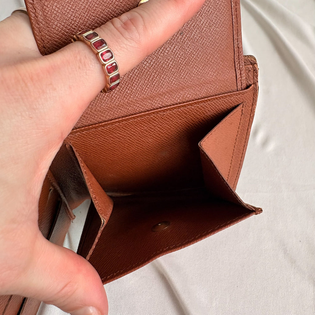Vintage Louis Vuitton Bifold Monogram Canvas Wallet