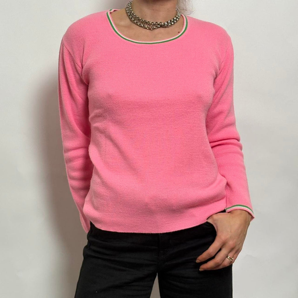 Vintage Susan Bristol pink sweater