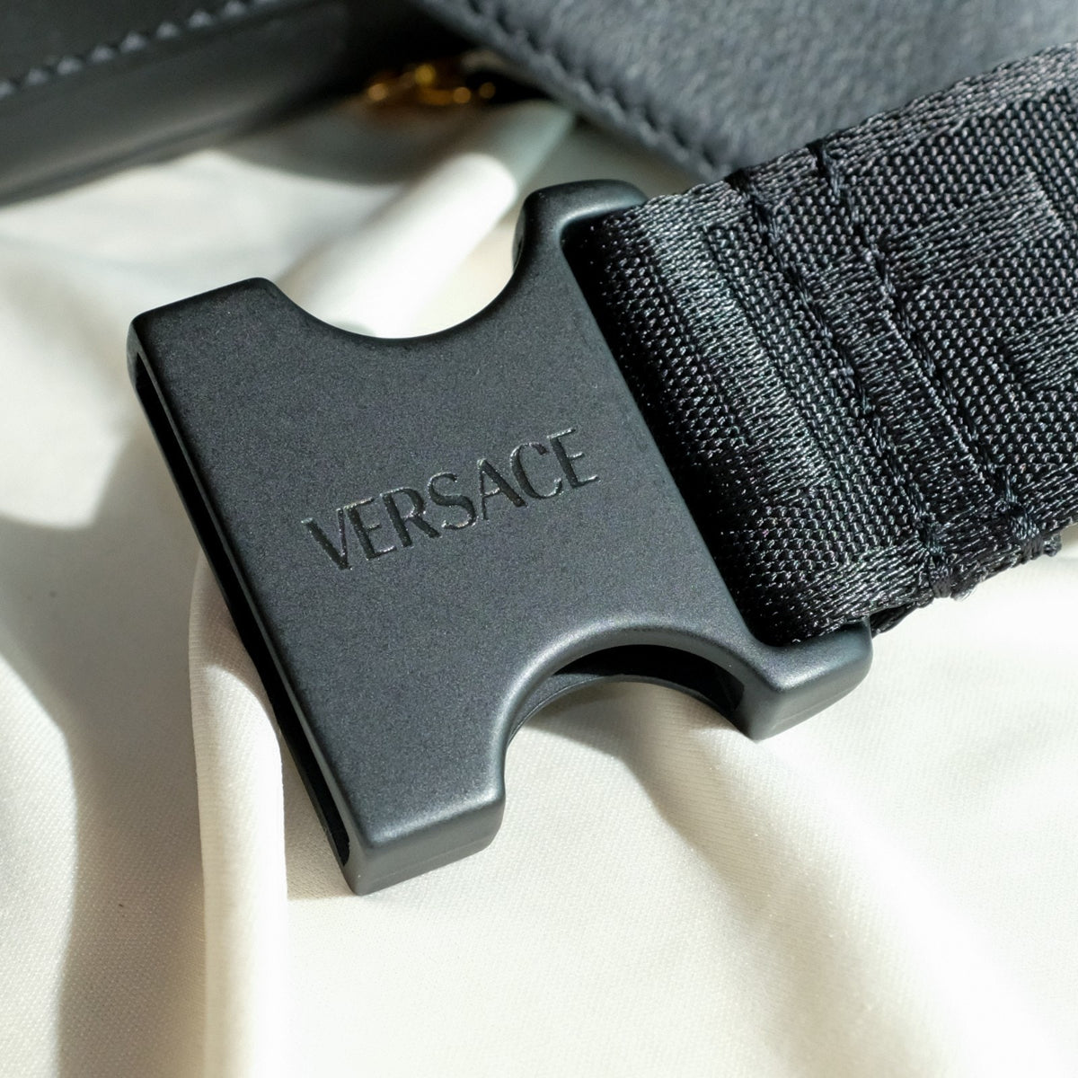 Versace Baroque Logo Belt Bag Unisex, New w/ Dustbag