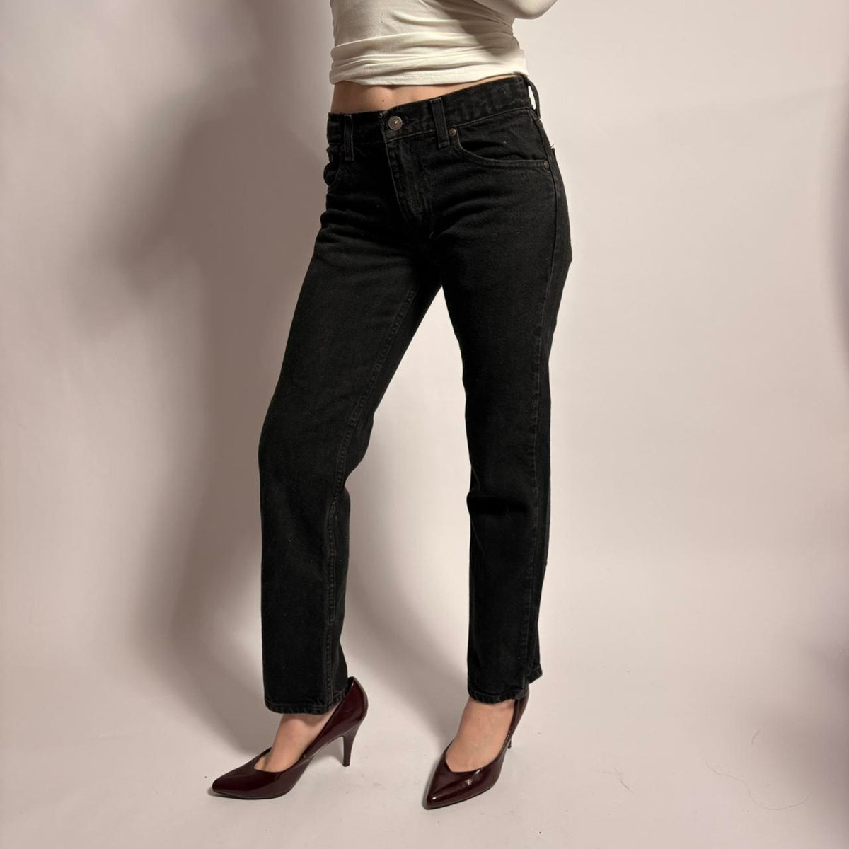 Vintage Arizona Low Rise Skinny Jeans - Regular 16 (Fits 2)