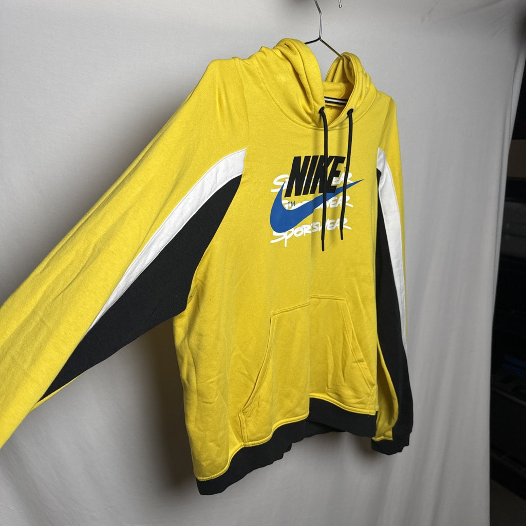 Nike WOMEN'S Sportswear Hoodie Tour Yellow SIZE XL AO5294-719