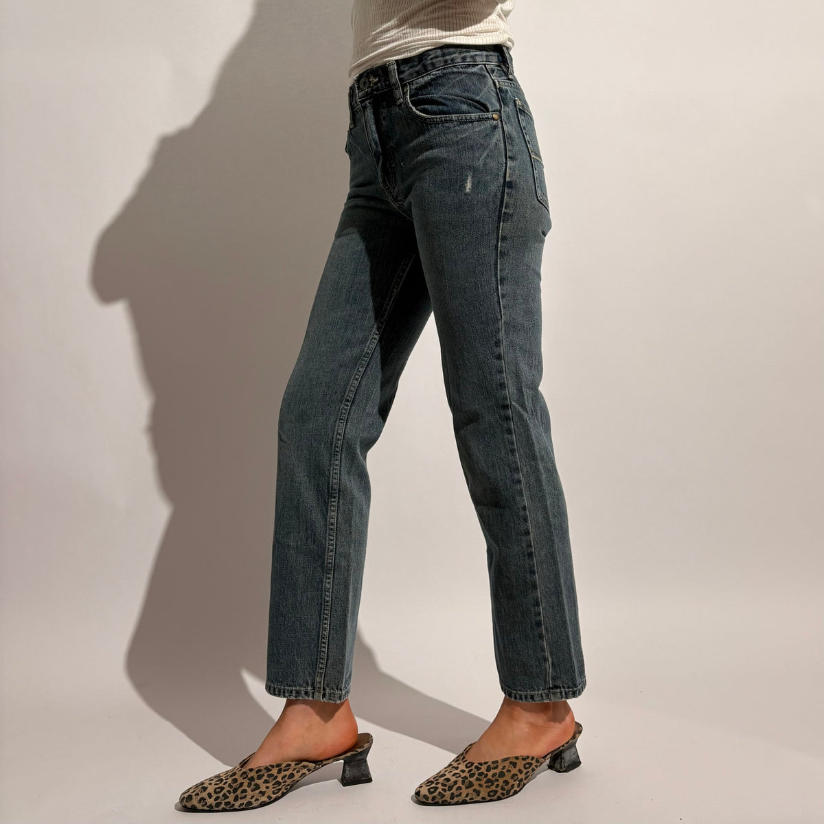 Urban Pipeline Cropped Denim Jeans - Size 4 Regular