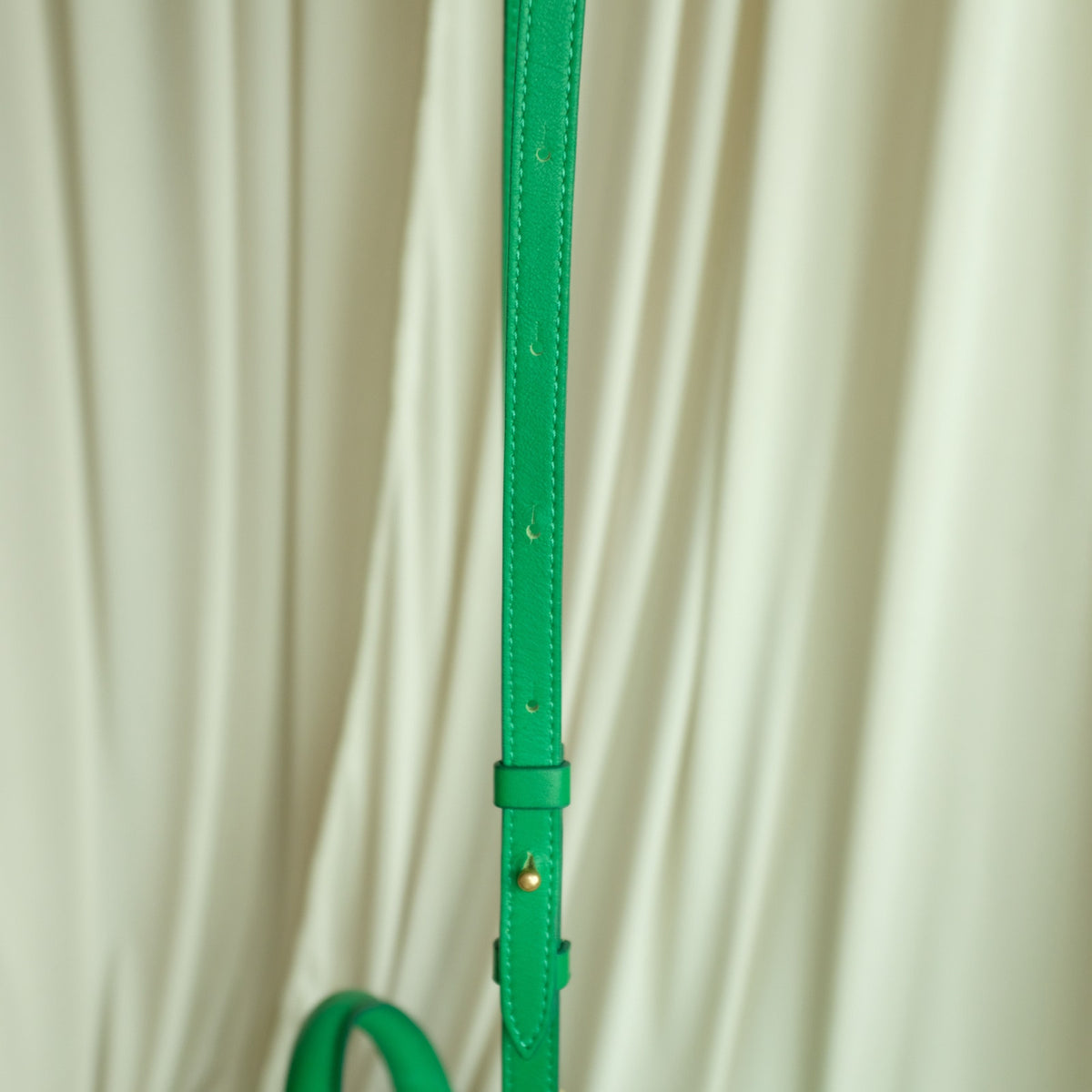 Jacquemus Le Chiquito  - Green Calfskin Leather, Gold Hardware